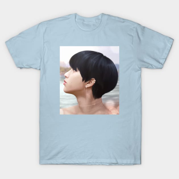 Profile Hannie 2 T-Shirt by NataschaSchmidtArt